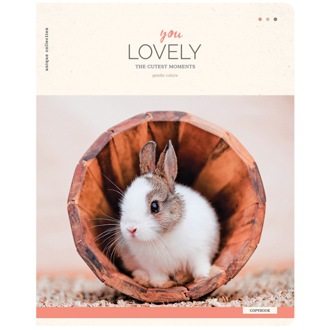 Caiet 96 foi pătrățele ArtSpace "Pets. You lovely"