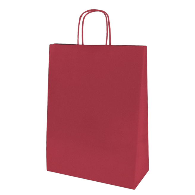 Pungă kraft 22х10х32 cm, bordeaux