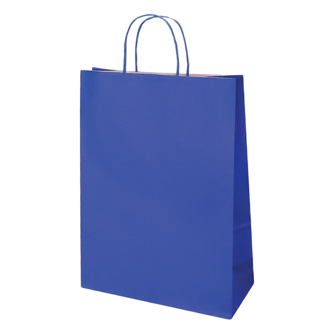 Pungă kraft 22х10х32 cm, albastru