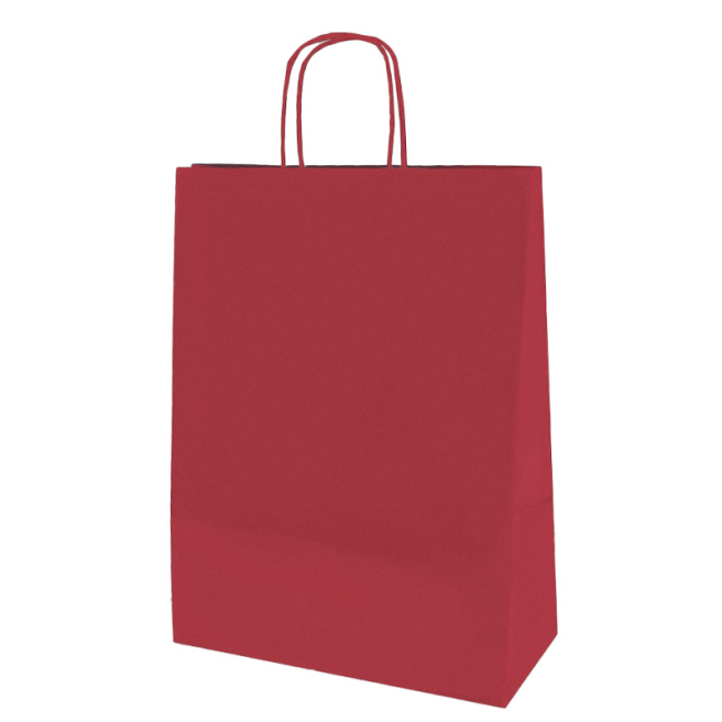 Pungă kraft 18х8*х25 cm, bordeaux