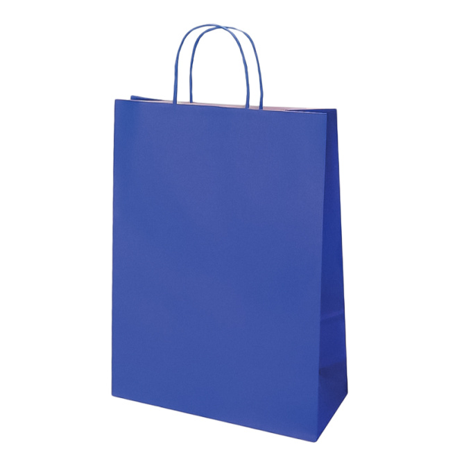 Pungă kraft 18х8х25 cm, albastru