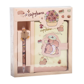 Carnet notițe A5 cu pix în cutie 22109 Capybara