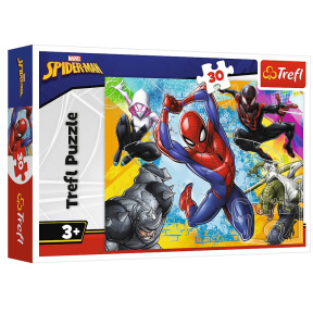 Пазлы 30 - Spider-Mans colors / Disney Marvel Spiderman