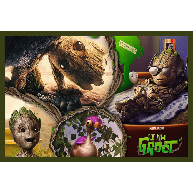 Puzzle "2x200" - " I am Groot / Marvel Guardians of the Galaxy"