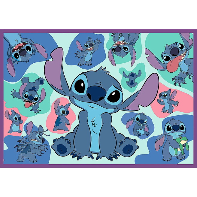 Puzzle "4x250" - "Amazing Stitch / Disney Lilo&Stitch"