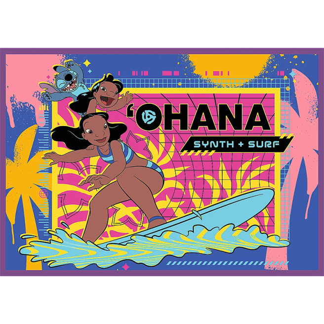 Puzzle "4x250" - "Amazing Stitch / Disney Lilo&Stitch"