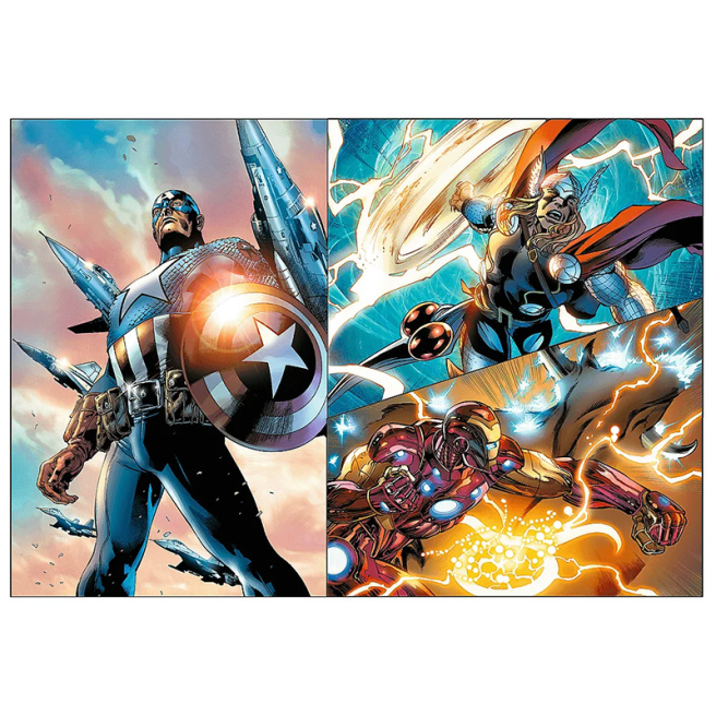 Puzzle "4x250" - "Heroic days / Disney Marvel The Avengers"
