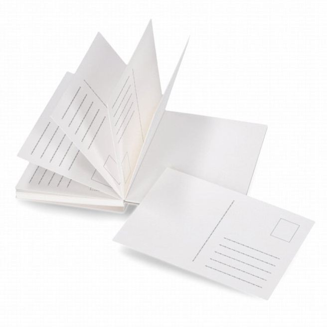 Cărți poștale pentru acuarelă 150x105 mm, 20 file, 300 g/m2, 100% bumbac, presare la rece