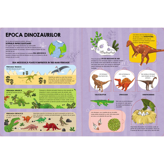 Dinozaurii. Descoperă și explorează