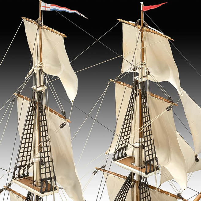 Machetă de asamblat HMS Beagle