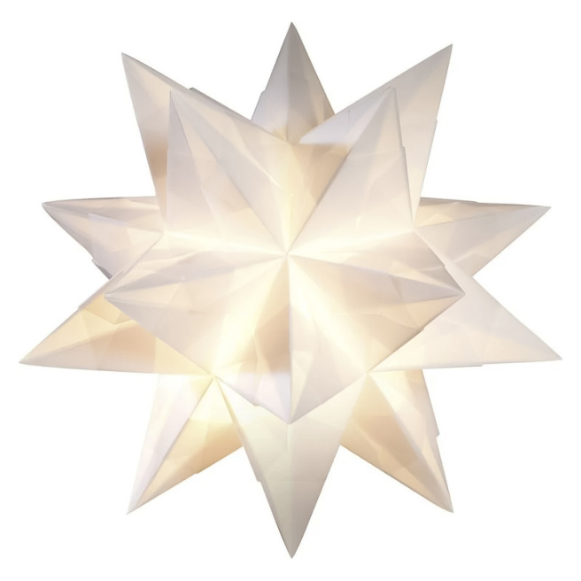 Folia CHRISTMAS Набор для создания звезды "Bascetta Stern", белый, 32 листа, 15 x 15 см, 115 г/м²