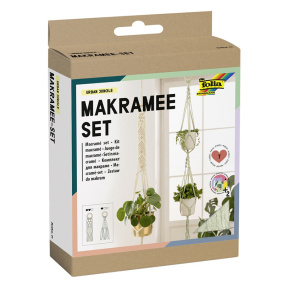 Set de macrame "Urban Jungle", 7 elemente