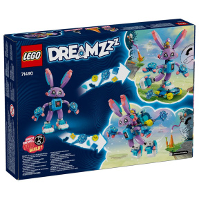 Constructor LEGO Dreamzzz Izzy și Banchurro, jucătorul iepuraș