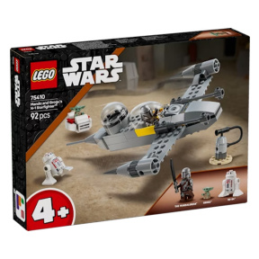 Constructor LEGO Star Wars Starfighter N-1 Mando și Grogu