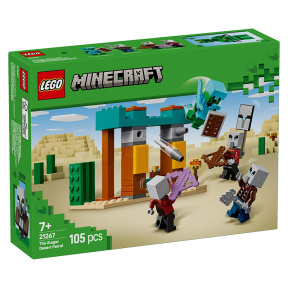 Конструктор LEGO Minecraft Патруль пустыни Иллагер