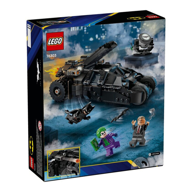 Constructor LEGO Batman Movie Batman Tumbler vs Two-Face și Joker