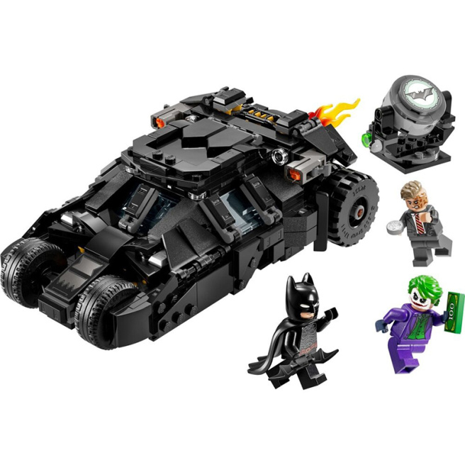 Constructor LEGO Batman Movie Batman Tumbler vs Two-Face și Joker