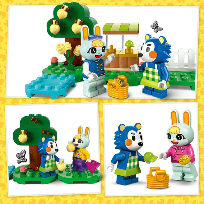 Constructor LEGO Animal Crossing Magazin de îmbrăcăminte Able Sisters