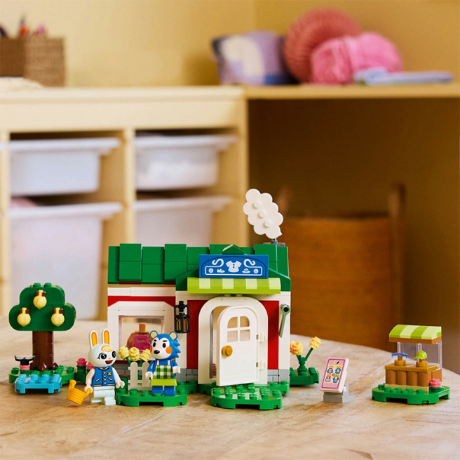 Constructor LEGO Animal Crossing Magazin de îmbrăcăminte Able Sisters