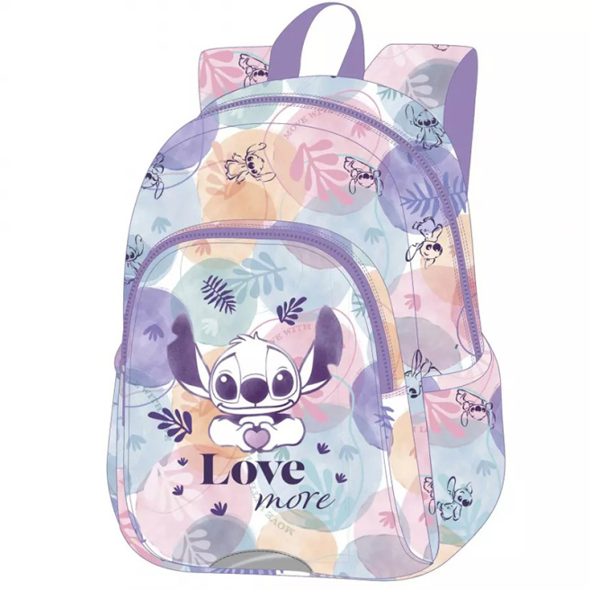 Ghiozdan Disney Core Stitch Pastel, 10L