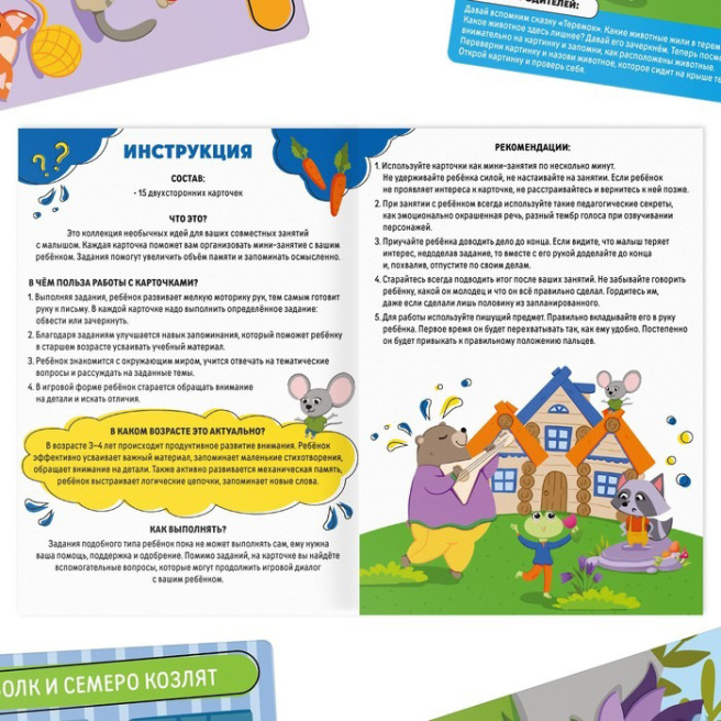 Joc de societate Abilități din secolul 21. Învăț să-mi amintesc detalii, 15 carduri, 4+