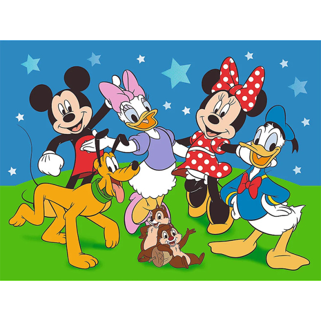Puzzle "30" - "Mouse things" / Disney Standard Characters"