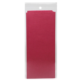 Set hârtie tissue, 17 g, 2 foi, 55x66 cm, vișiniu