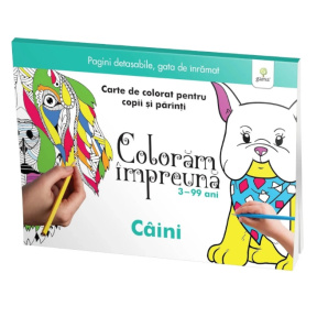 Colorăm împreună. Câini.Gama