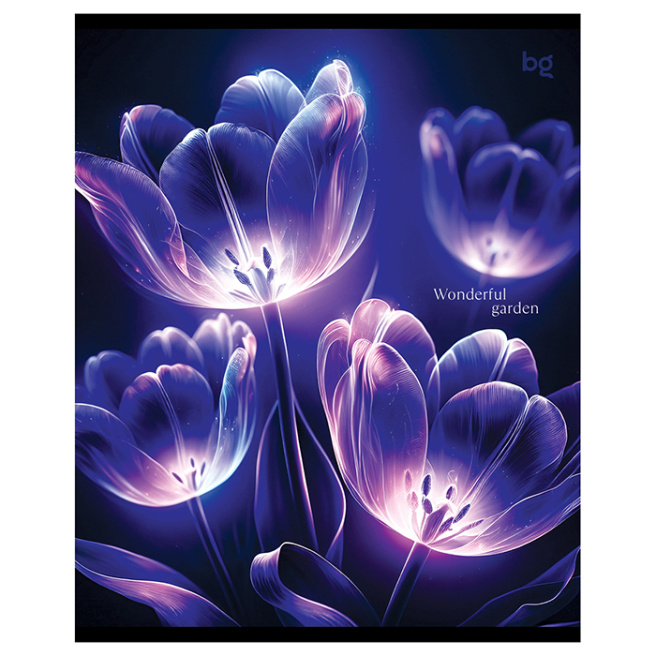 Caiet 48 foi linie BG "Wonderfull garder"