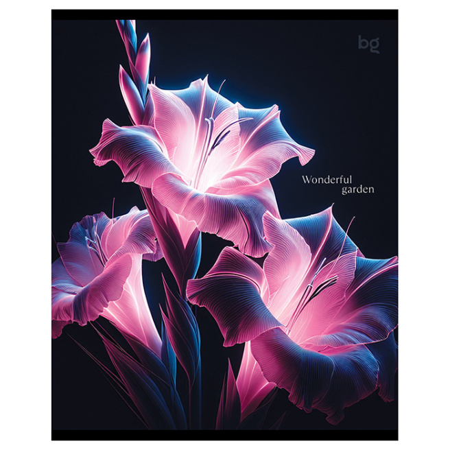 Caiet 48 foi linie BG "Wonderfull garder"