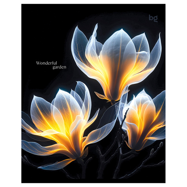 Caiet 48 foi linie BG "Wonderfull garder"