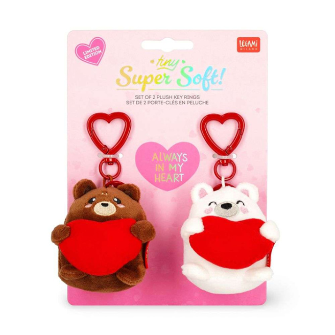 Set breloace Legami "TEDDY BEAR" (2 buc.)