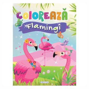 Colorează - Flamingi