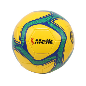 Minge de fotbal Meik, galbenă