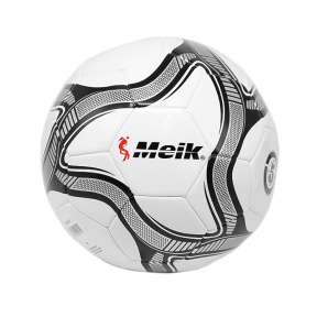 Minge de fotbal Meik, albă