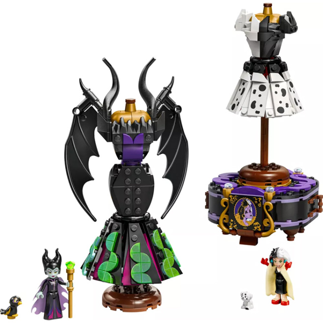 Конструктор LEGO Disney Платья Малефисенты и Круэллы Де Виль