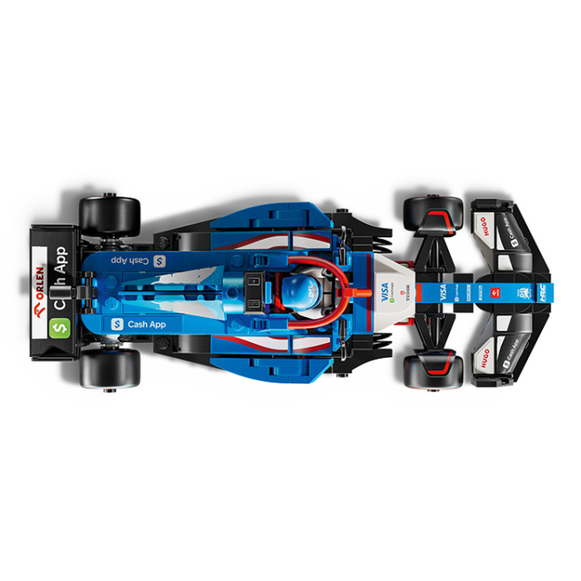 Конструктор LEGO Speed Champions Гоночный автомобиль Visa Cash App RB VCARB 01 F1