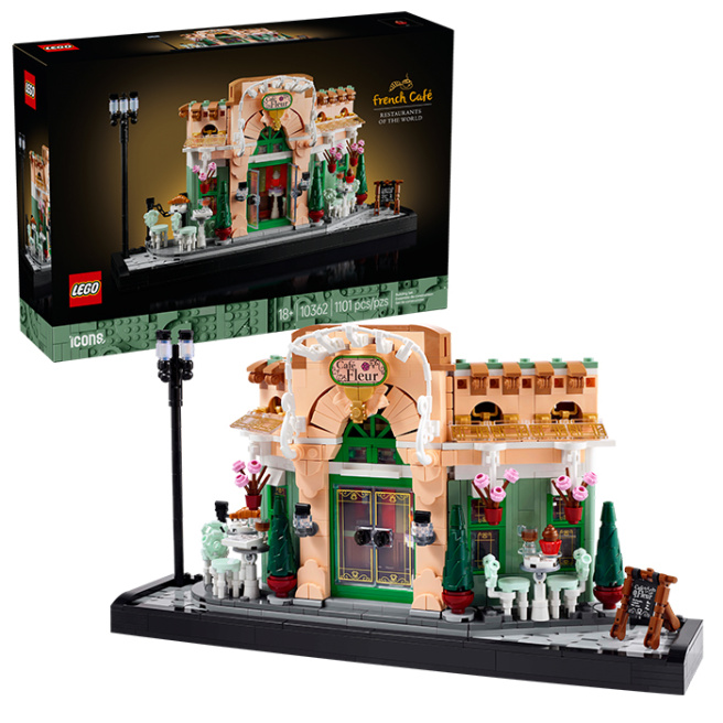 Конструктор LEGO Icons Французское кафе