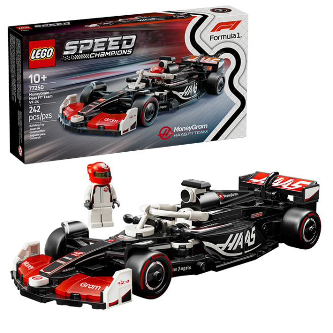 Конструктор LEGO Speed Champions Гоночный автомобиль MoneyGram Haas F1 Team VF-24