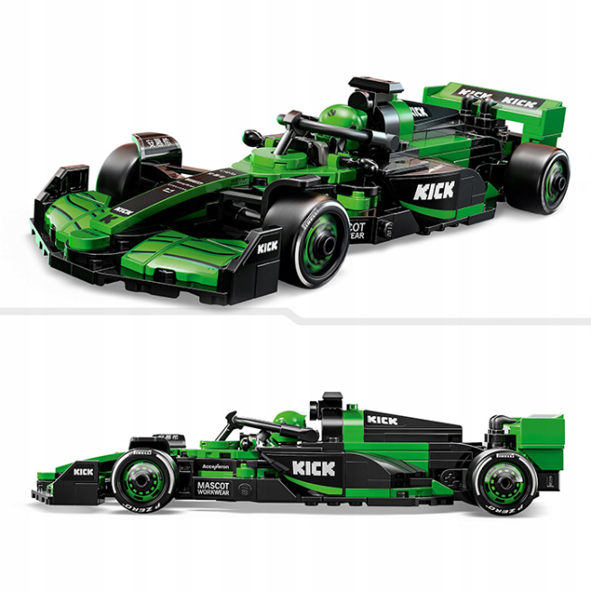 Конструктор LEGO Speed Champions Гоночный автомобиль KICK Sauber F1 Team C44