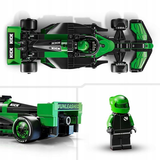Конструктор LEGO Speed Champions Гоночный автомобиль KICK Sauber F1 Team C44