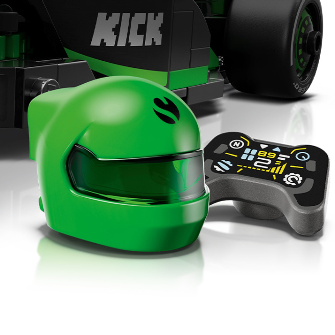 Конструктор LEGO Speed Champions Гоночный автомобиль KICK Sauber F1 Team C44