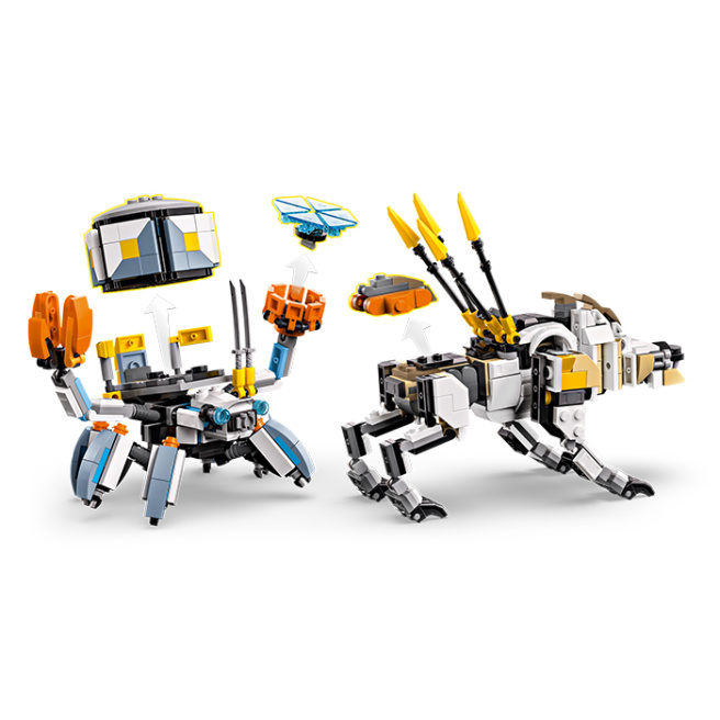 Конструктор LEGO Horizon Adventures Элой и Варл против Шелл-Уокера и Савтуза
