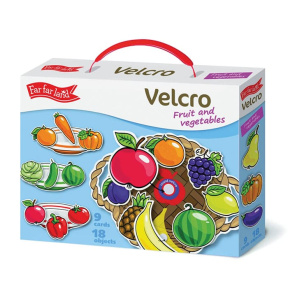 Joc de societate Fructe și legume cu Velcro