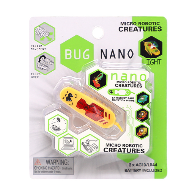 Jucărie Nano robo-gândac, galben