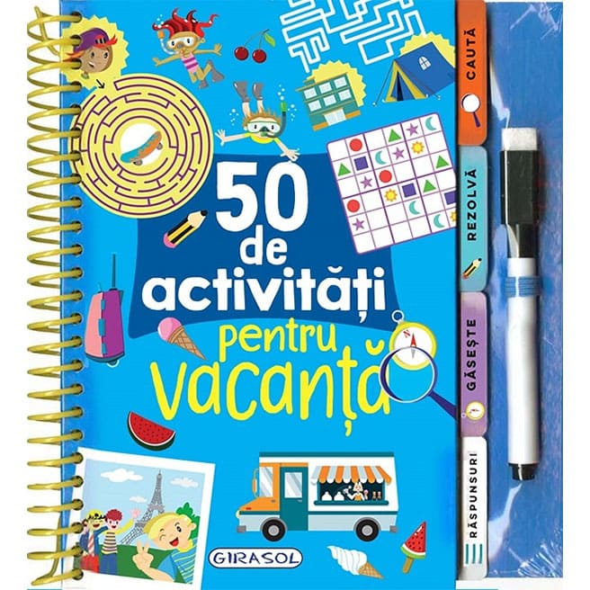 50 de activități pentru vacanță
