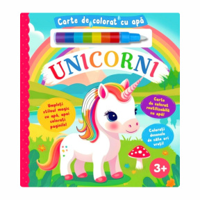 Unicorni. Carte de colorat