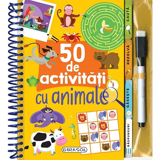 50 de activități cu animale
