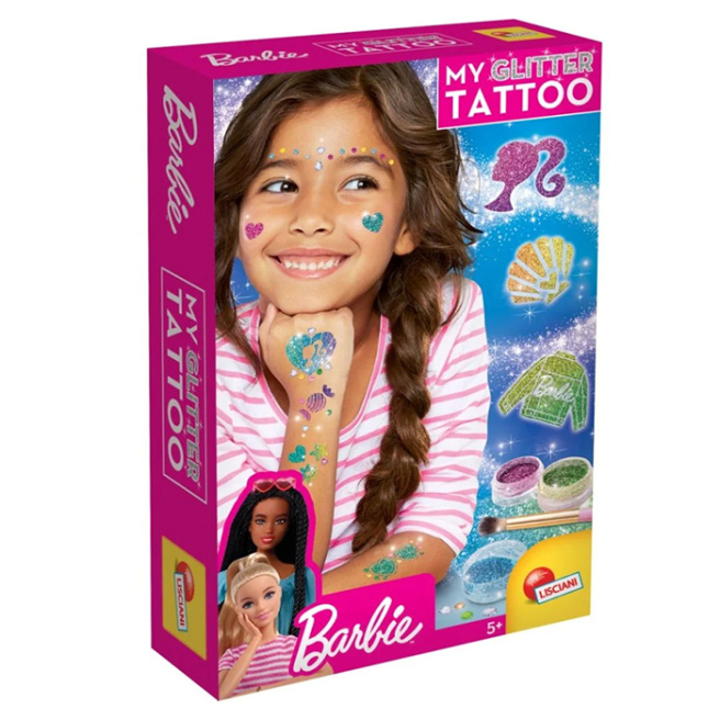 Set de creație My Glitter Tattoo Barbie