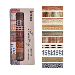 Set benzi decorative Songdo Fantasy Natură Rustică, 10 buc, 1 cm